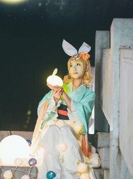 《vocaloid》鏡音リン Cosplay【 CN:嘉霁】 (9P)